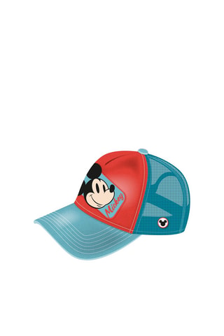 Boné Mickey Disney - Azul e vermelho