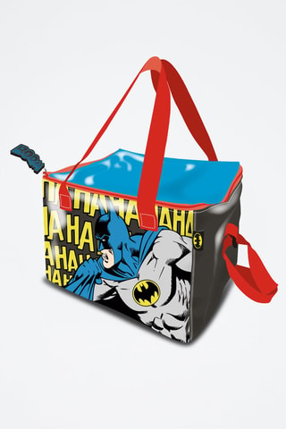 Saco isotérmico Batman Liga da Justiça DC Comics - Preto e vermelho