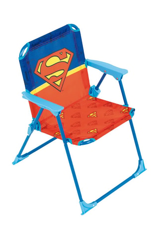 Cadeira dobrável Super-homem Liga da Justiça DC Comics - Vermelho e azul