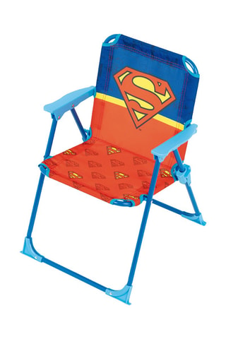 Cadeira dobrável Super-homem Liga da Justiça DC Comics - Vermelho e azul