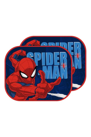 2 proteções de sol para carro Homem-Aranha Os Vingadores Marvel