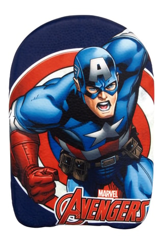 Prancha de natação Capitão América Os Vingadores Marvel - 30 x 42 cm