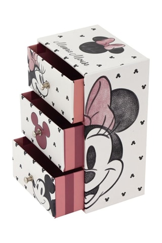 Caixa de arrumação Minnie Disney - 9,5 x 7 x 15 cm
