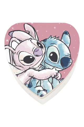Caixa de arrumação Stitch e Angel Lilo e Stitch Disney - 12 x 12 x 7 cm