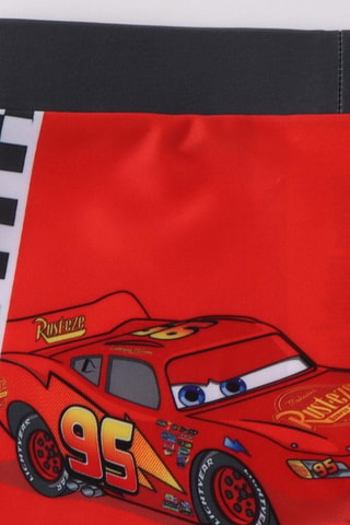 Boxers de banho Flash McQueen Carros Disney Pixar - Vermelho