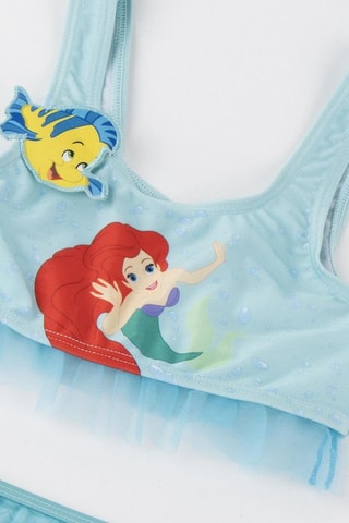 Biquíni Ariel e peixe A Pequena Sereia Disney - Turquesa