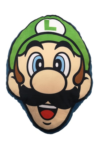Almofada Luigi Mario - Verde - 40 cm