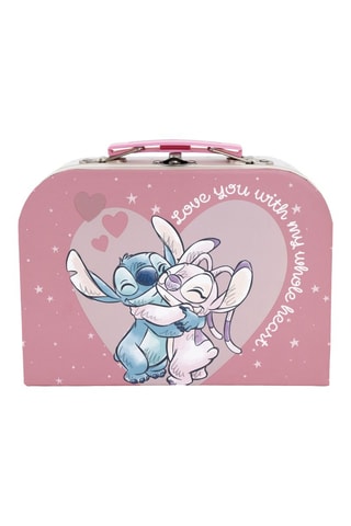 Maleta de arrumação Stitch e Angel Lilo e Stitch Disney - Rosa