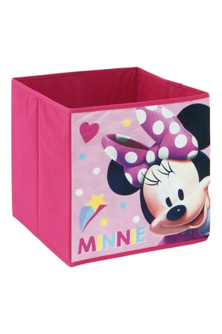 Cubo de arrumação Minnie Disney - 31 x 31 x 31 cm