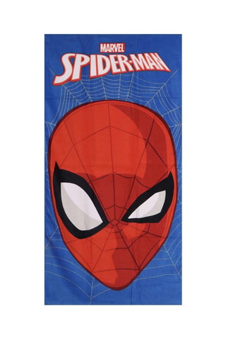 Toalha de duche grande Homem-aranha Os Vingadores Marvel - Azul-cobalto - 70 x 140 cm