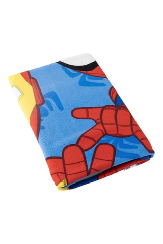 Toalha de duche grande Os Vingadores Marvel - Azul-celeste - 70 x 140 cm