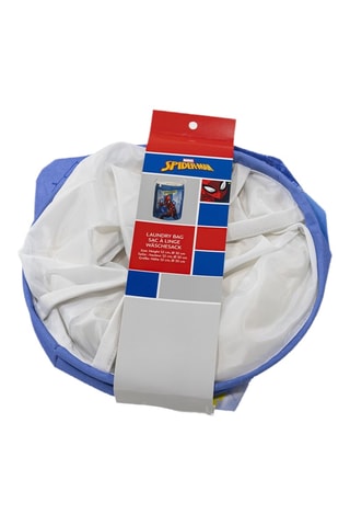 Cesto para roupa Spider-Man Avengers Marvel - 50 x 32 x 30 cm - Azul-marinho