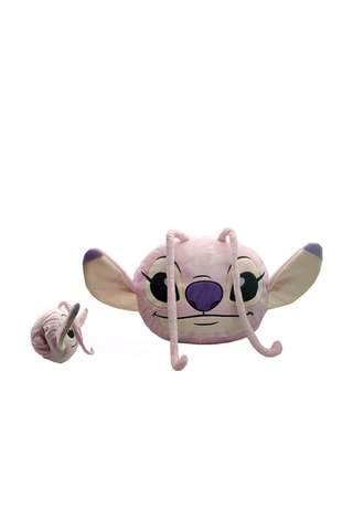 Almofada aquece-mãos Angel Lilo e stitch Disney - Rosa - 25,2 x 52 x 20 cm
