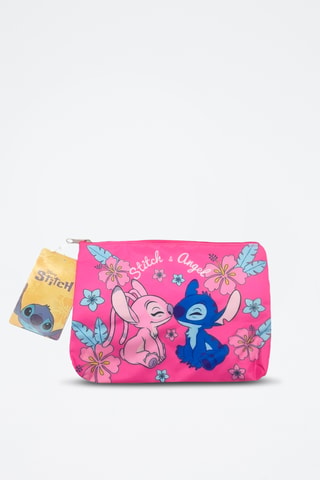 Bolsa de higiene Stitch Lilo e Stitch Disney - Rosa