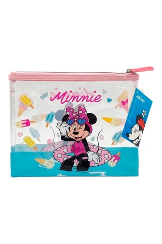 Bolsa de higiene Minnie Disney - Rosa e azul-celeste