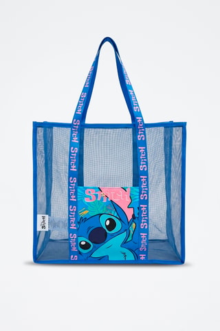 Mala shopper Stitch Lilo e Stitch Disney - Azul-marinho