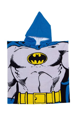 Poncho com capuz Batman A Liga da justiça DC Comics - Azul
