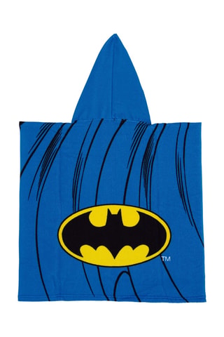 Poncho com capuz Batman A Liga da justiça DC Comics - Azul