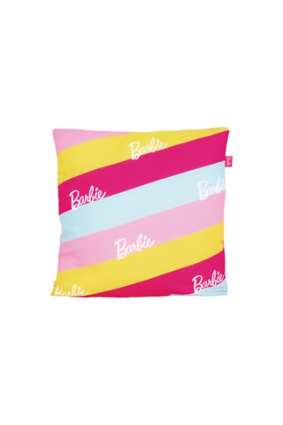 Almofada Barbie - Rosa e amarelo - 40 x 10 x 40 cm