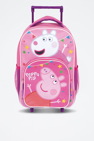 Mochila de rodas Porquinha Peppa - Rosa