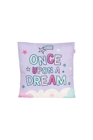 Almofada Porquinha Peppa e Licorne - Rosa e branco - 40 x 10 x 40 cm