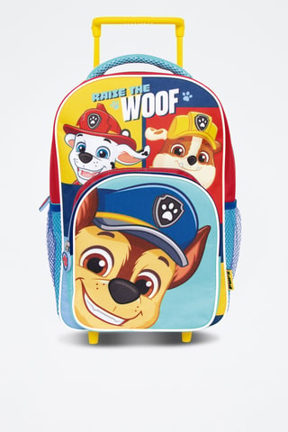 Mochila de rodas Patrulha Pata - Vermelho