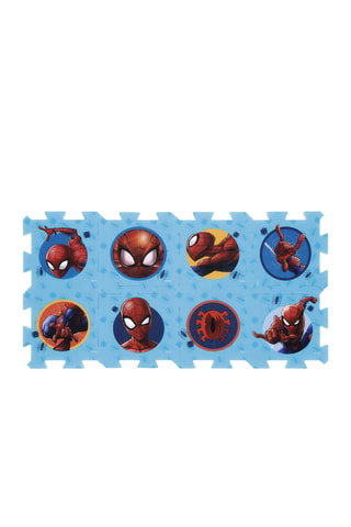 Tapete Spider-Man Avengers Marvel - Azul-claro - 111 x 57 x 1 cm
