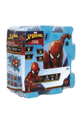Tapete Spider-Man Avengers Marvel - Azul-claro - 111 x 57 x 1 cm