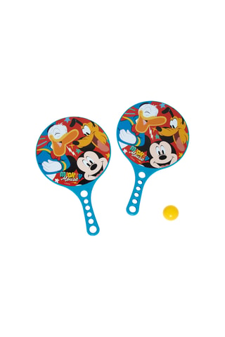 2 raquetes e bola Mickey e os seus amigos Disney - Azul-petróleo