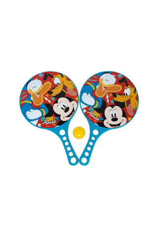 2 raquetes e bola Mickey e os seus amigos Disney - Azul-petróleo