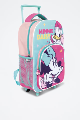 Mochila de rodas Minnie e Daisy Disney - Rosa