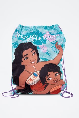 Mochila Moana a Lenda do fim do mundo Disney - Azul-claro e vermelho-tijolo