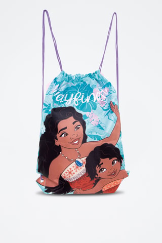 Mochila Moana a Lenda do fim do mundo Disney - Azul-claro e vermelho-tijolo