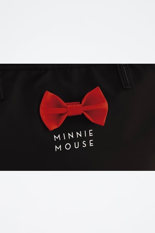 Mala shopper Minnie Disney - Preto