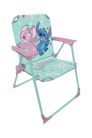 Cadeira Stitch e Angel Lilo e Stitch Disney - 39 x 53 x 30 cm