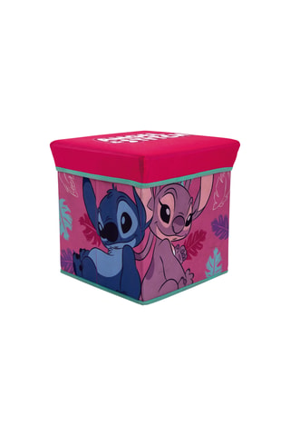 Banco-baú Stitch Lilo e Stitch Disney - Rosa