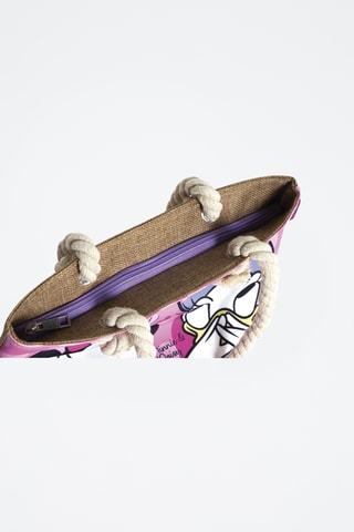 Mala shopper Minnie e Daisy Disney - Rosa