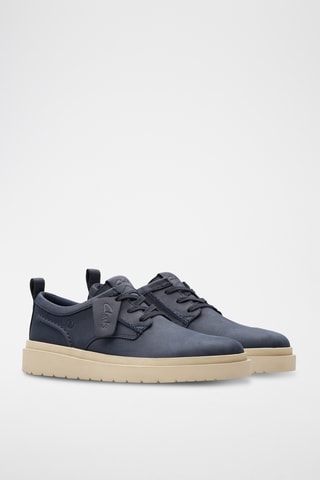 Derbys en cuir Polden - Bleu marine