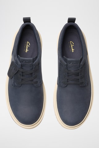 Derbys en cuir Polden - Bleu marine