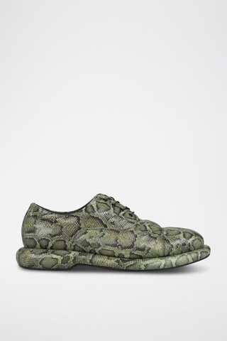 Derbys en cuir x Martine Rose - Vert