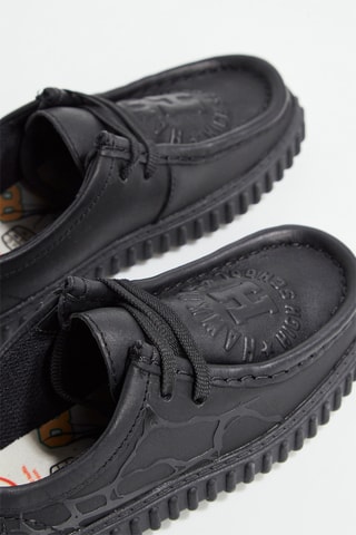 Mocassins TorHillLo Stranger Things en cuir - Noir