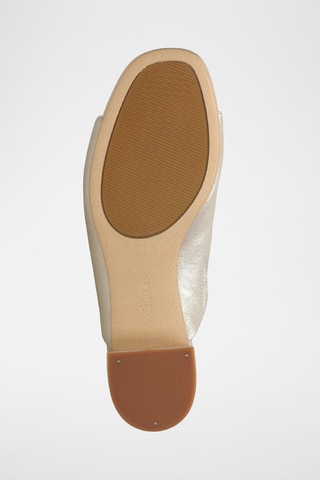Mules à talons en cuir Orabella Daisy - Argenté