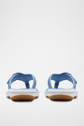 Tongs compensées synthétique Brinkley - Ciel