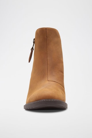 Bottines en nubuck Scene - Marron clair