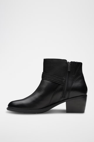 Bottines en cuir Neva - Noir