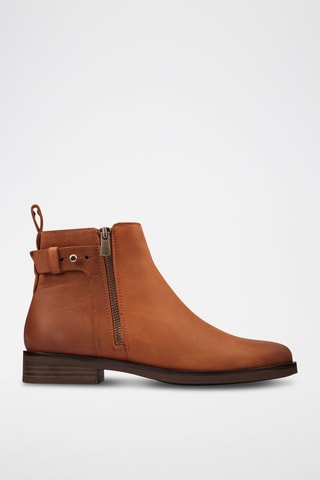 Bottines en cuir Memi Lo - Marron clair