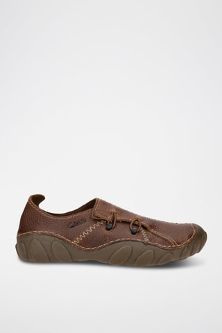 Slip-on en cuir Mamo - Marron