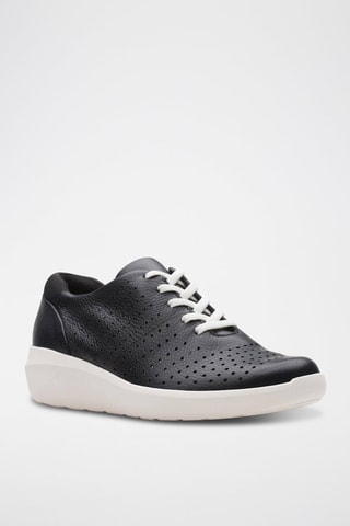 Baskets en cuir Kayleigh - Noir