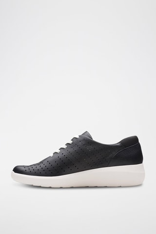 Baskets en cuir Kayleigh - Noir