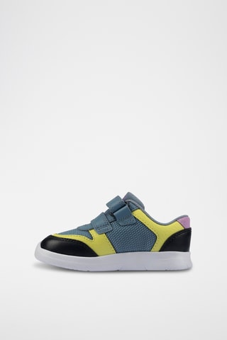 Baskets en cuir Ath Scare T - Bleu